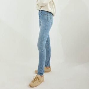 The Yoko High Rise Slim Jean - Light Blue